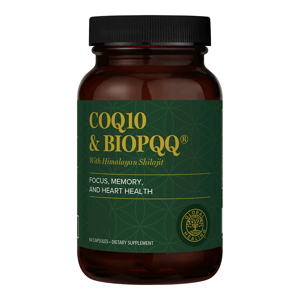 Global Healing CoQ10 & BioPQQ® with Shilajit