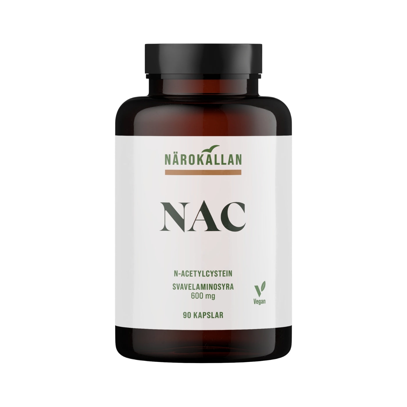 Närokällan NAC / N-Acetyl Cystein, 90 kapslar