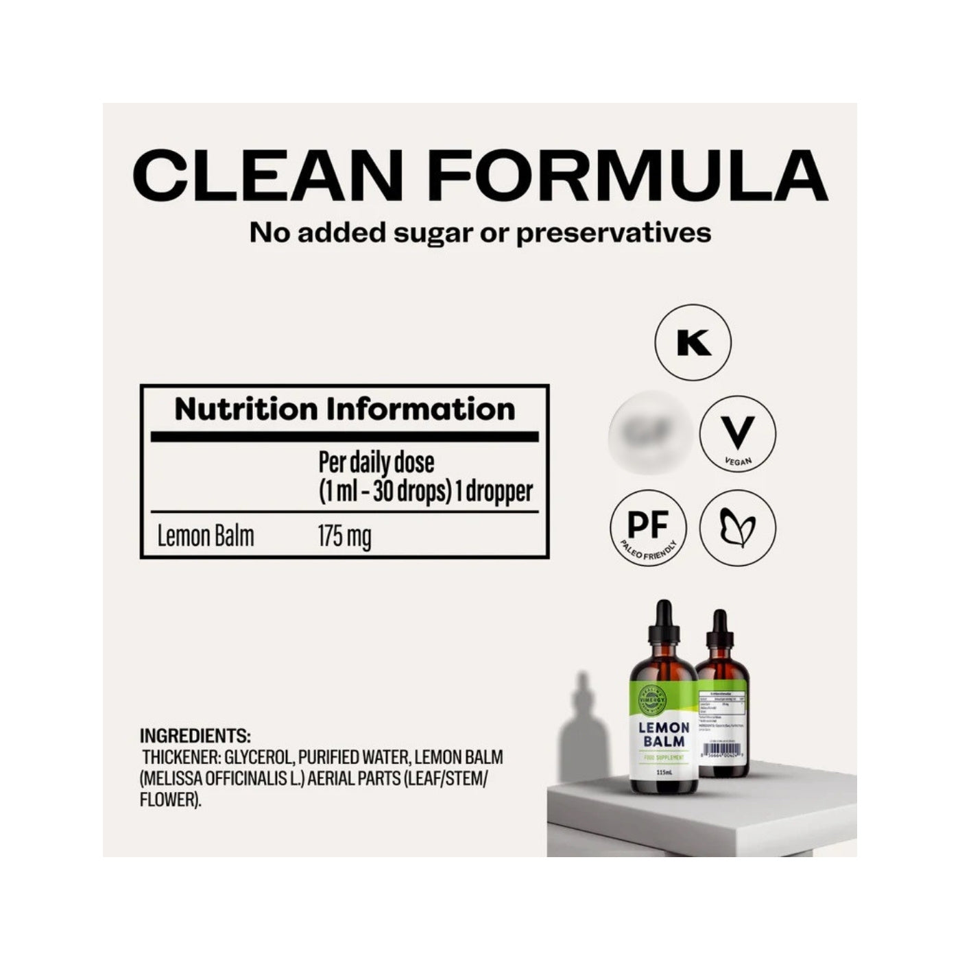 Citronmeliss 10:1 115 ml - Vimergy