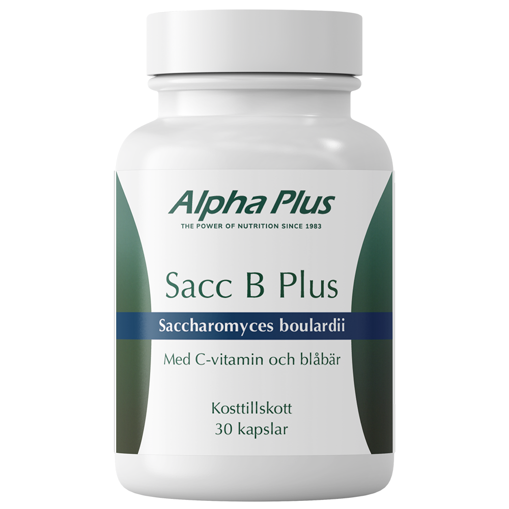 Alpha Plus Sacc B Plus, 30 capsules