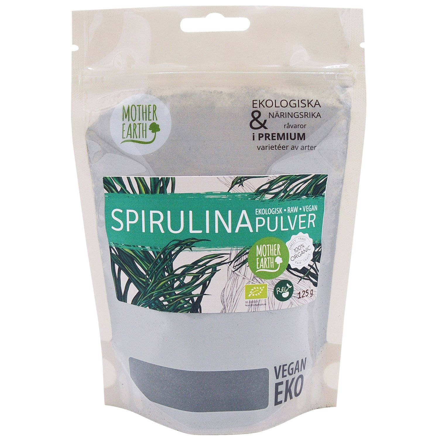 Ekologiskt Spirulinapulver 125 gram