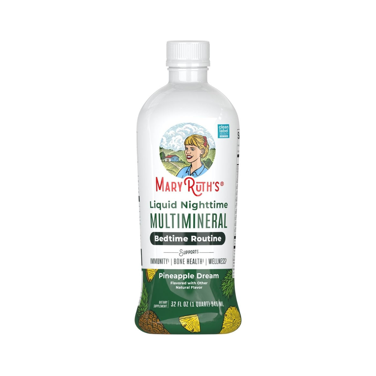 Nighttime Multimineral Pineapple 946 ml - MaryRuth´s