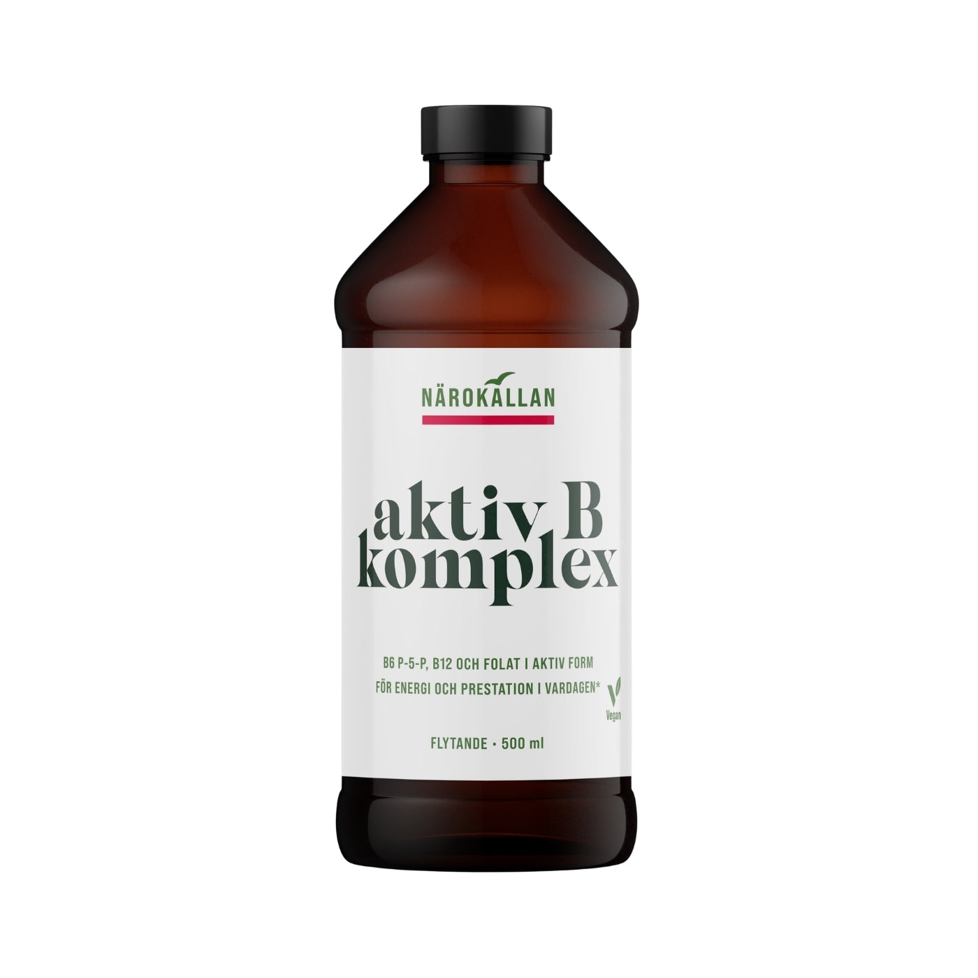 Närokällan Flytande Active B-komplex, 500 ml