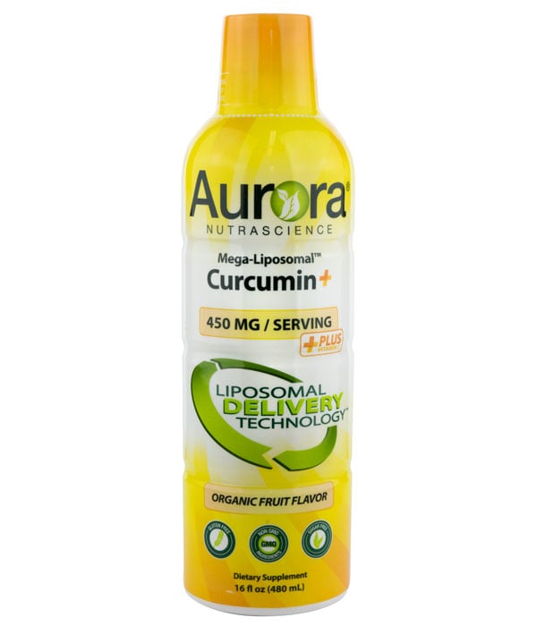 Aurora Mega-Liposomal Curcumin (Turmeric) + Vitamin C
