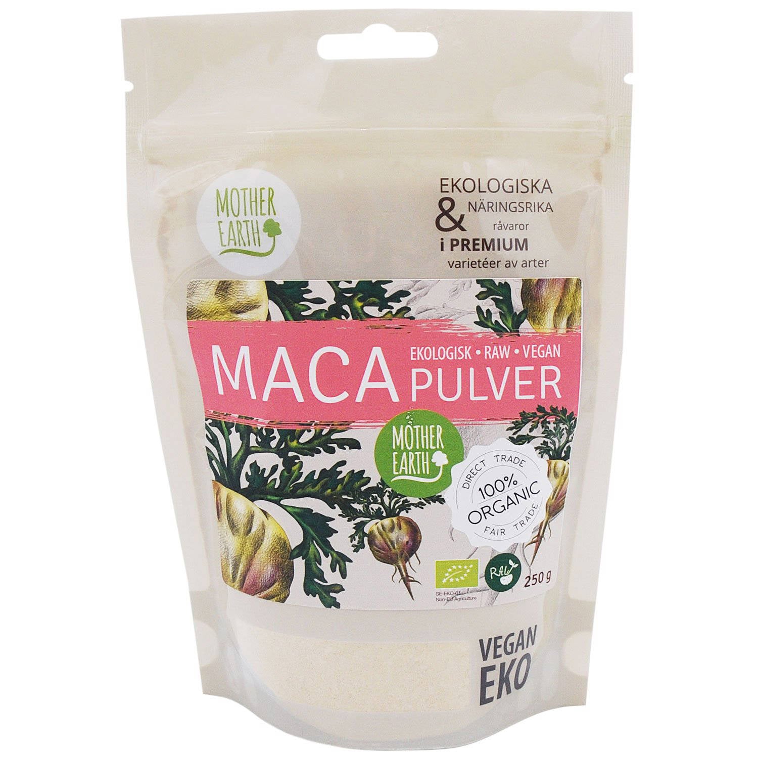 Organic Maca Powder 250 grams