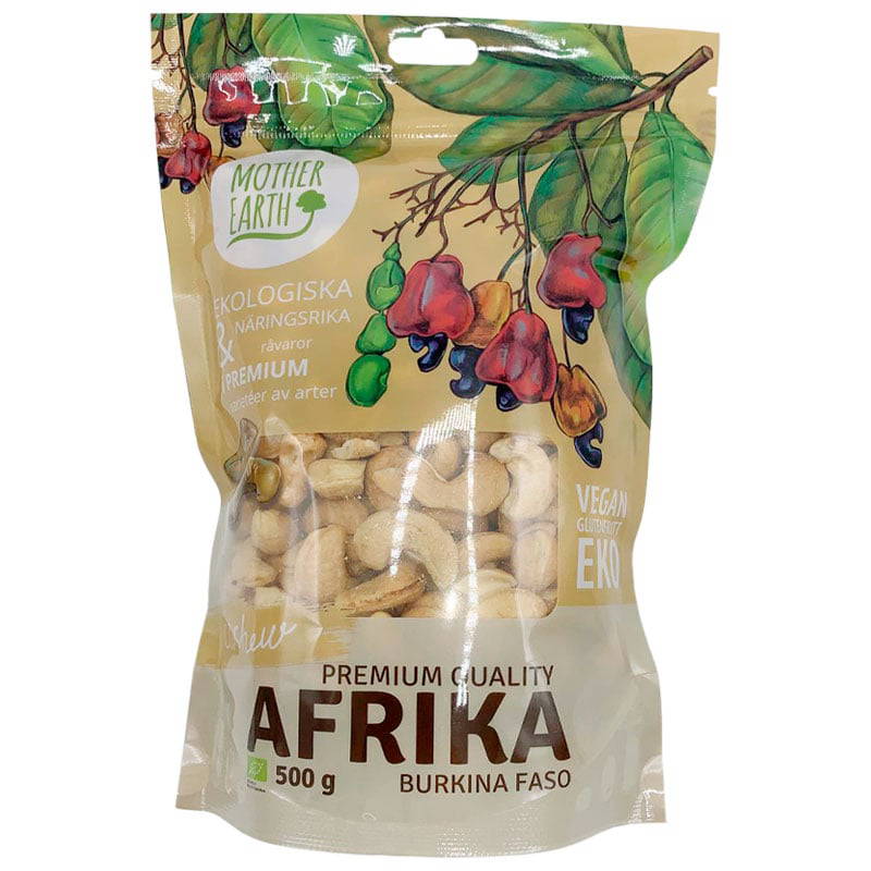 Organic Cashew Nuts 500 g