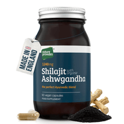 Nature Provides Ayurvedic Shilajit+ with Ashwagandha, 90 capsules