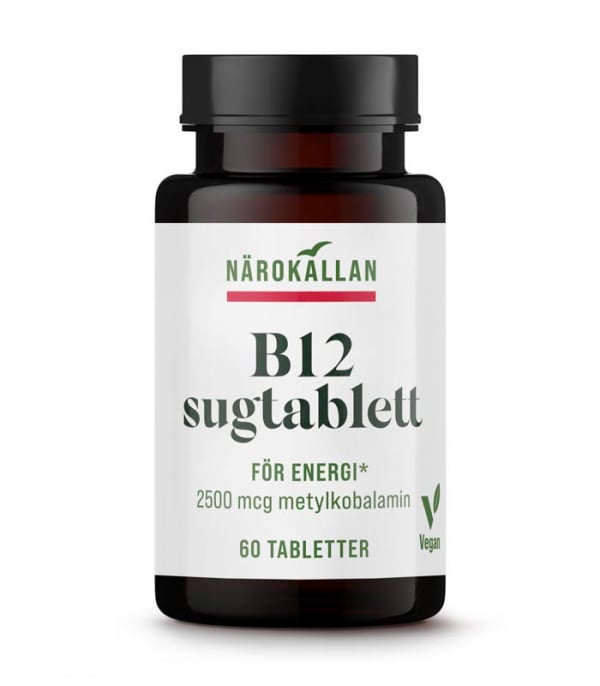 Närokällan B12, 60 lozenges