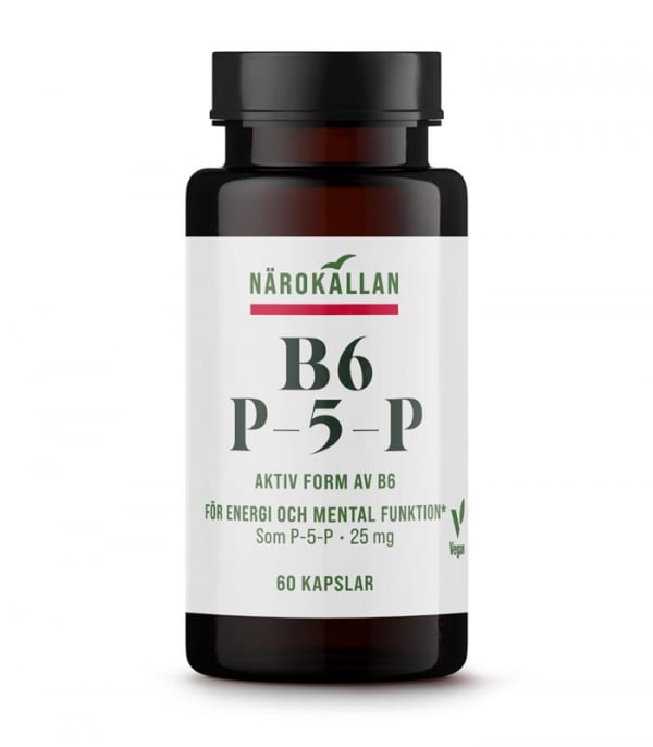 Närokällan B6 Vitamin as P5P, 60 capsules