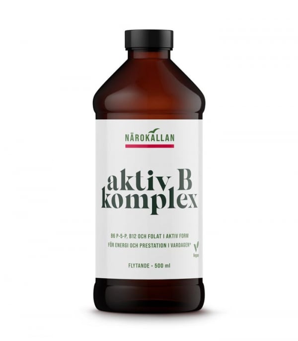 Närokällan Flytande Active B-komplex, 500 ml