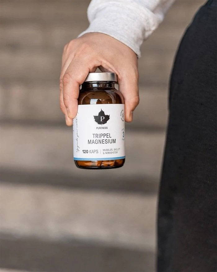 Pureness Trippel Magnesium, 120 kapslar