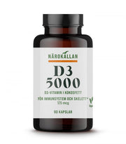 Närokällan Vitamin D 5000 Vegan, 90 capsules