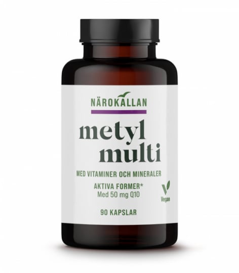 Närokällan Methyl Multivitamin, 90 capsules