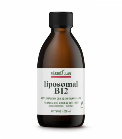 Närokällan Liposomal B12 5000 mcg, 250 ml