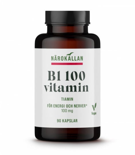 Närokällan B1 100 mg, 90 capsules