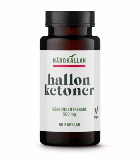 Närokällan Raspberry Ketones, 60 capsules