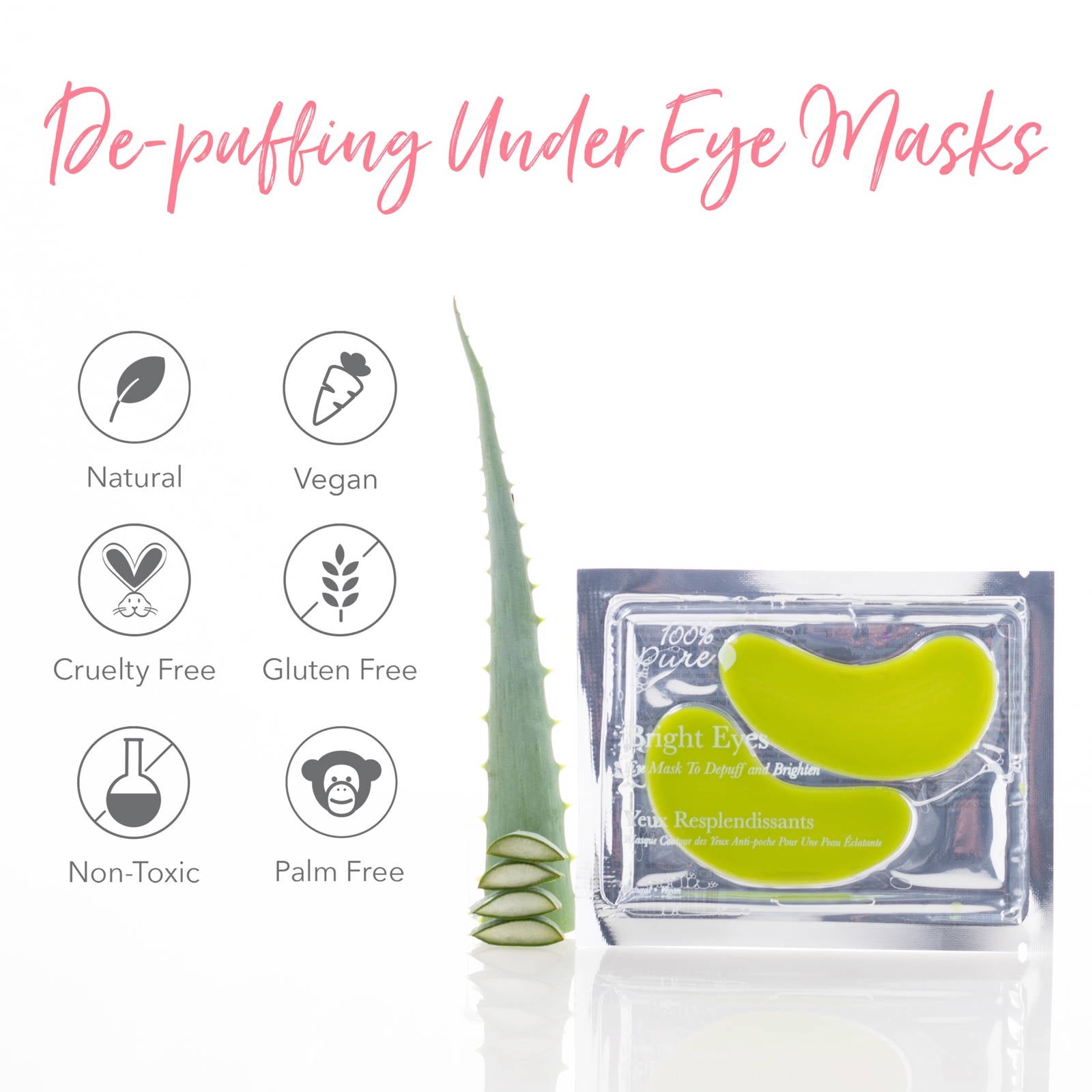 100% Pure - Bright Eye Mask