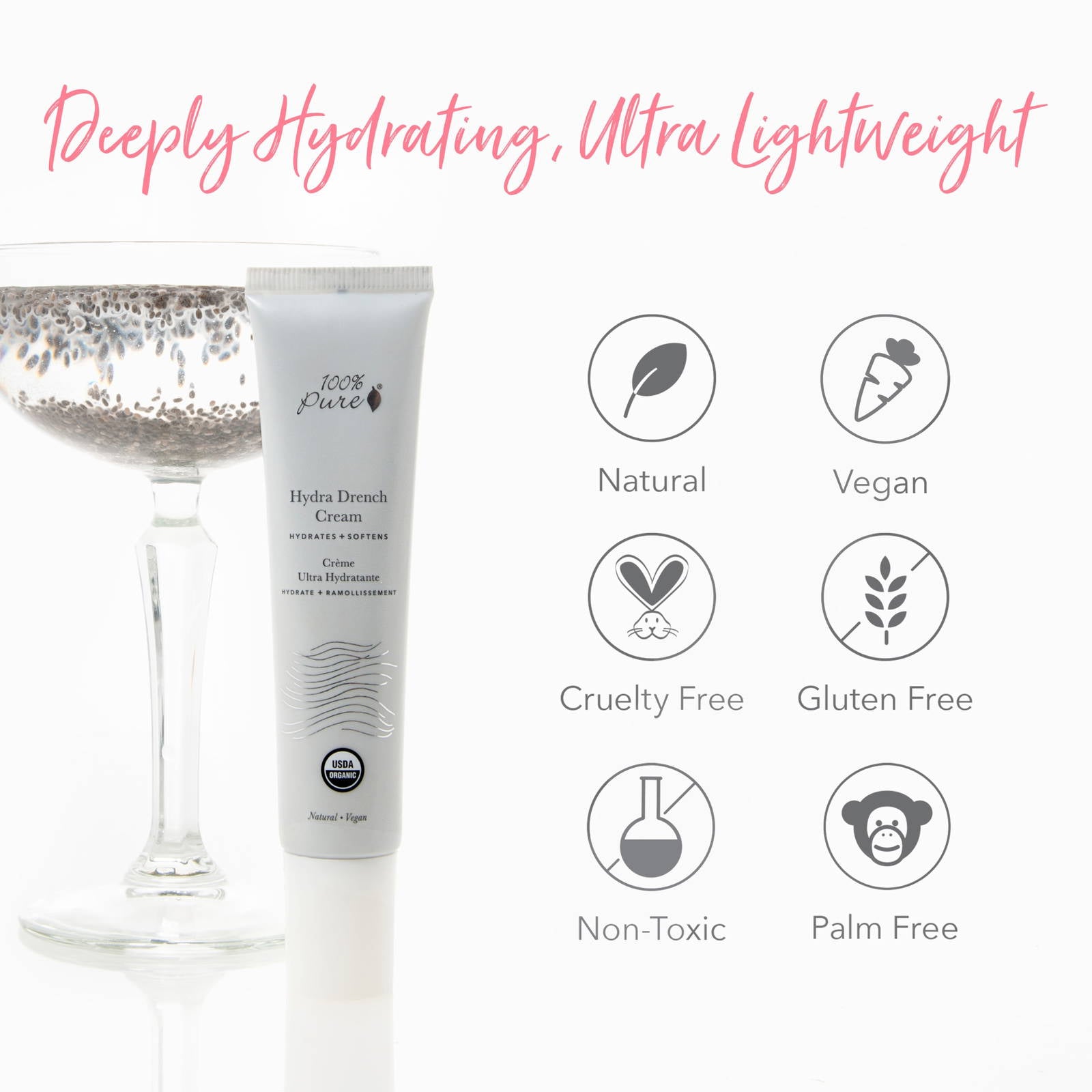 100% Pure Hydra Drench Cream