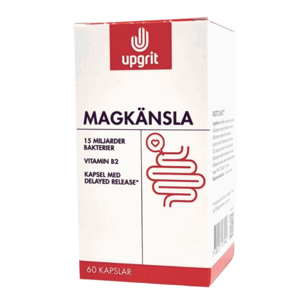 Upgrit - Gut Feeling Lactic Acid Bacteria, 60 capsules