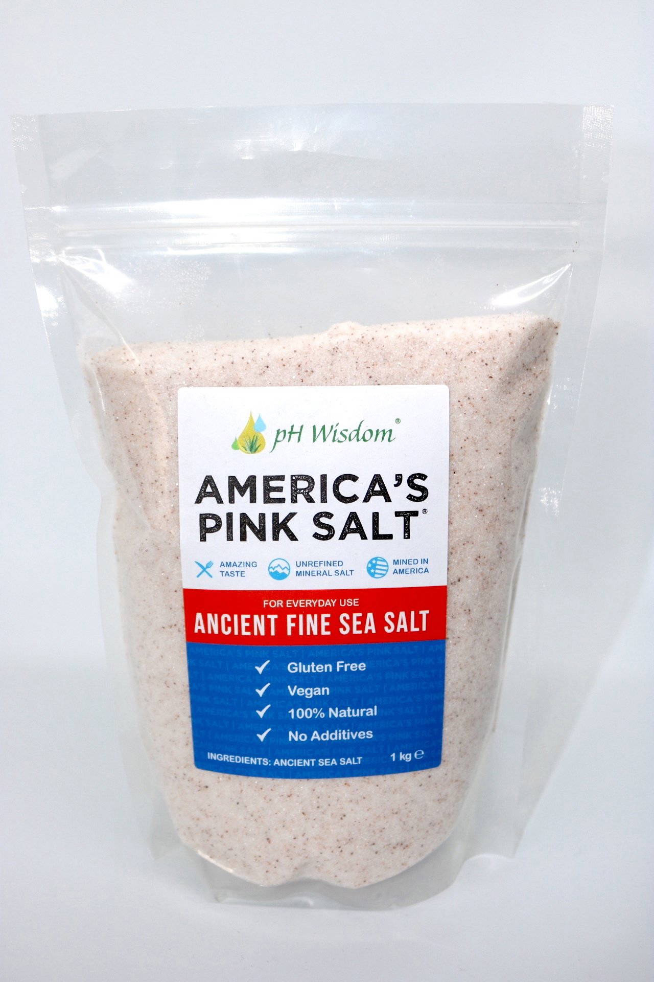 America's Pink Salt Fine Ground 1000 g