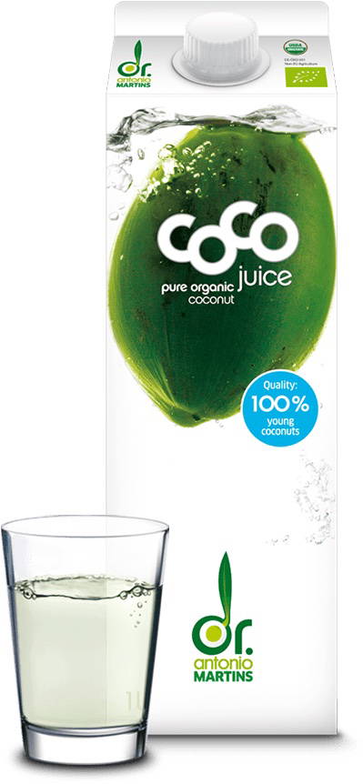 Dr. Antonio Martins CoCo Organic Coconut Juice 1 L