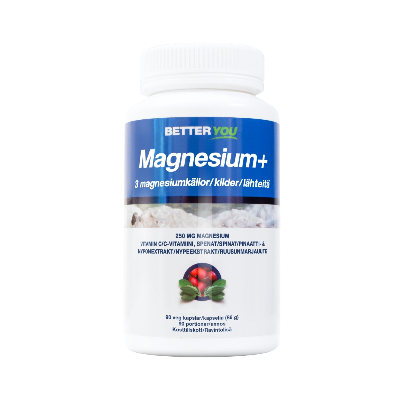 Better You Magnesium Plus+, 90 kapsler