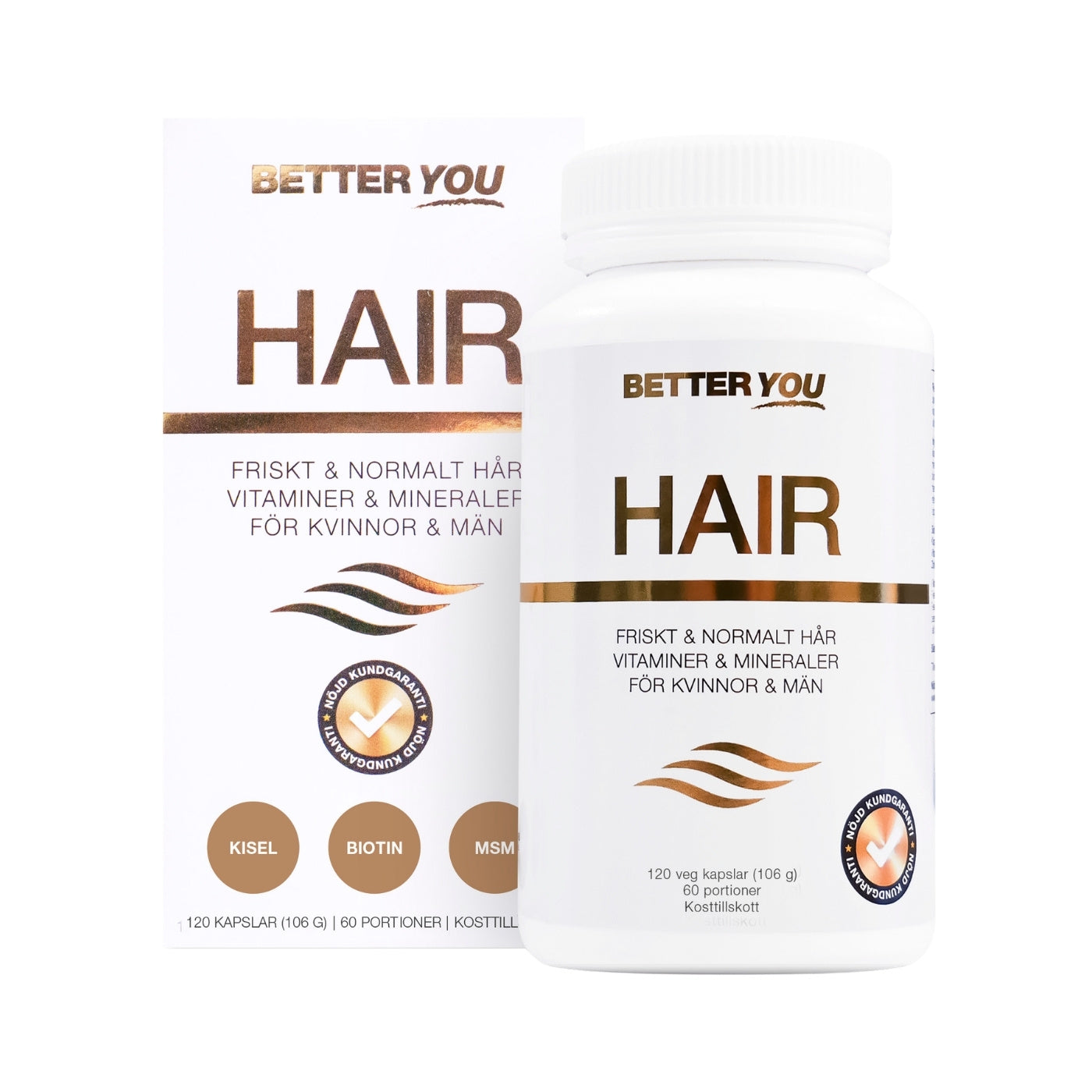 Better You Hair, 120 kapsler