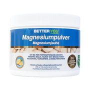Better You Magnesium Powder Lemon - Malate, Taurate and Bisglycinate, 200 grams