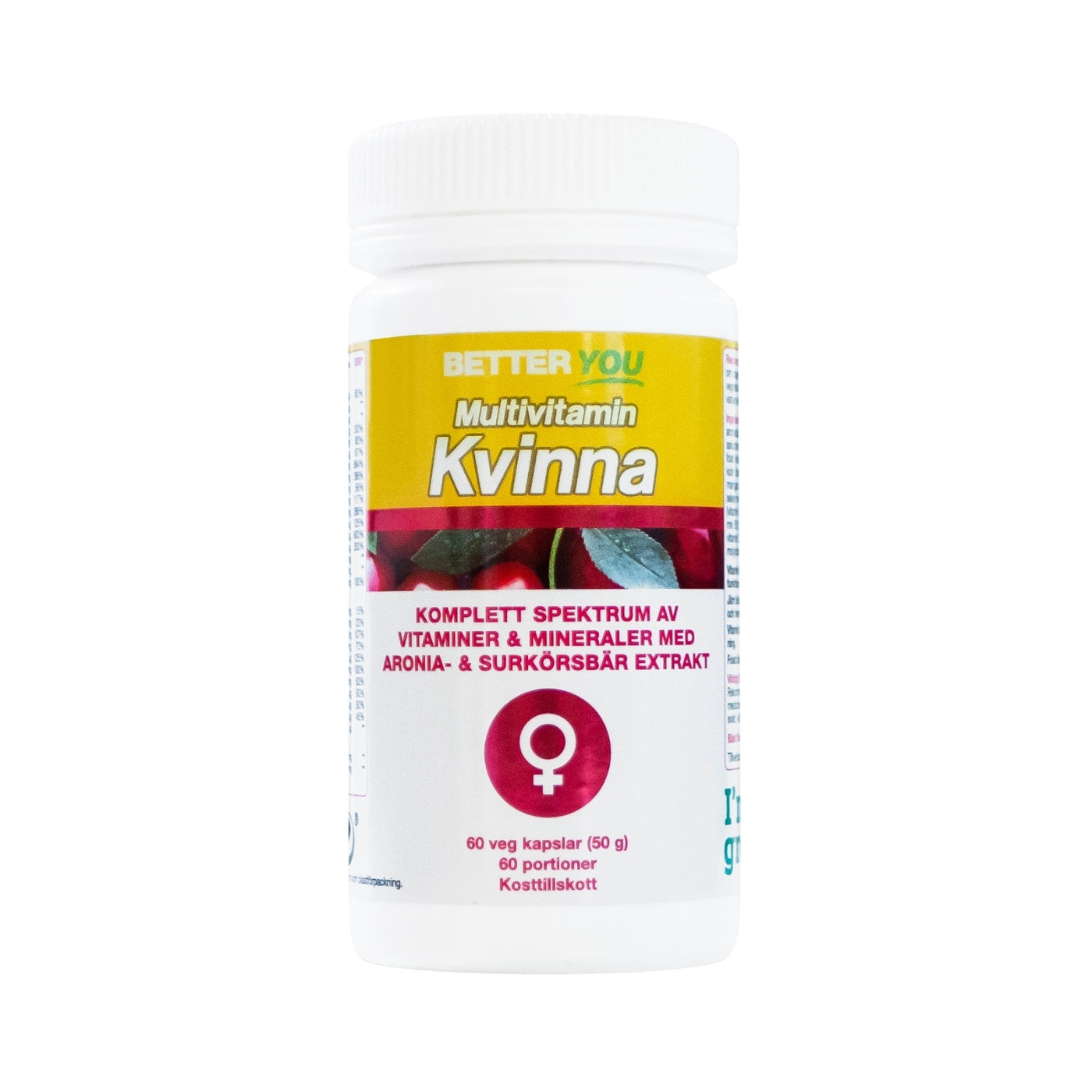 Better You Multivitamin Kvinne, 60 kapsler