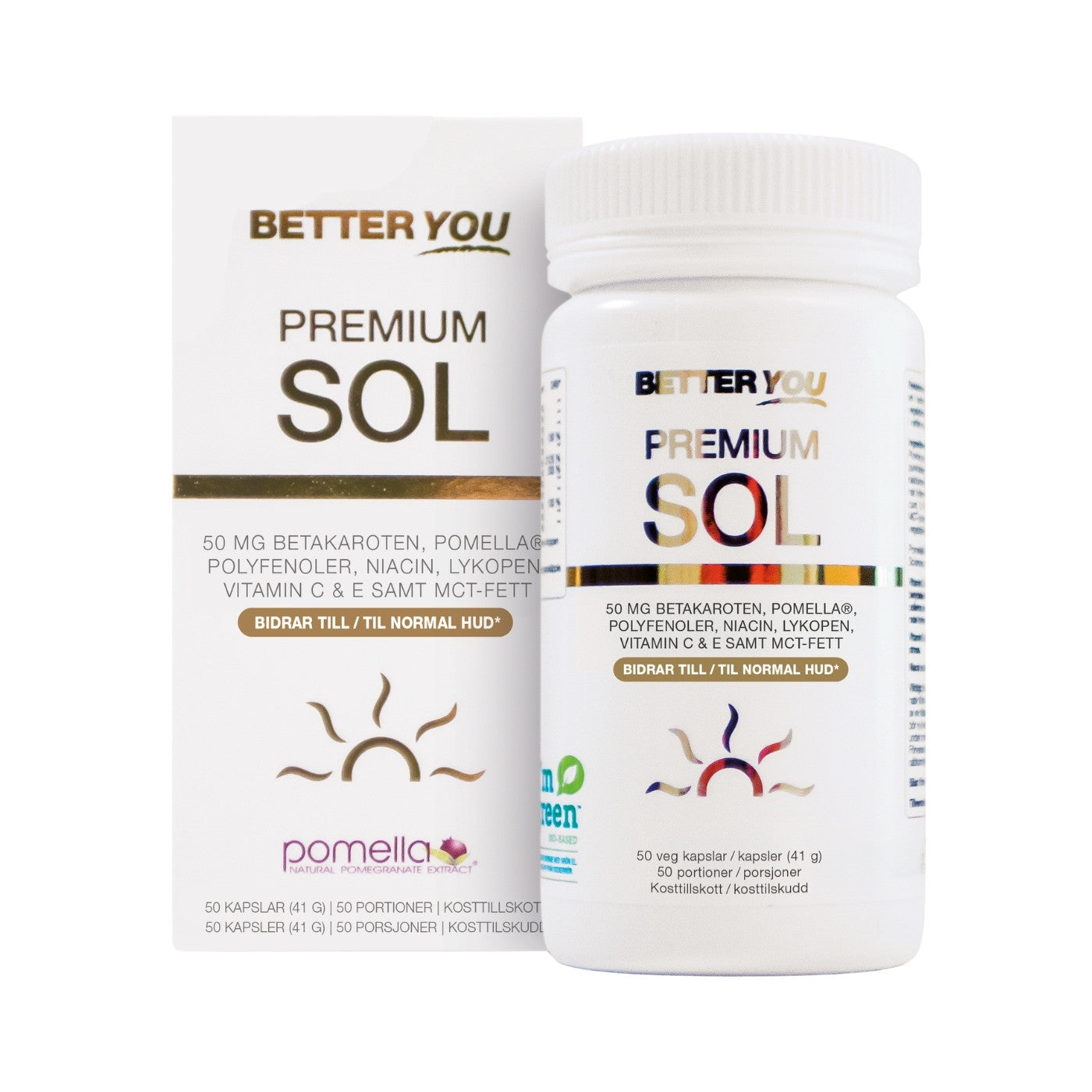 Better You Premium Sol, 50 kapsler