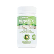 Better You Vegan D3 3000 IU + MCT Fat, 60 Capsules