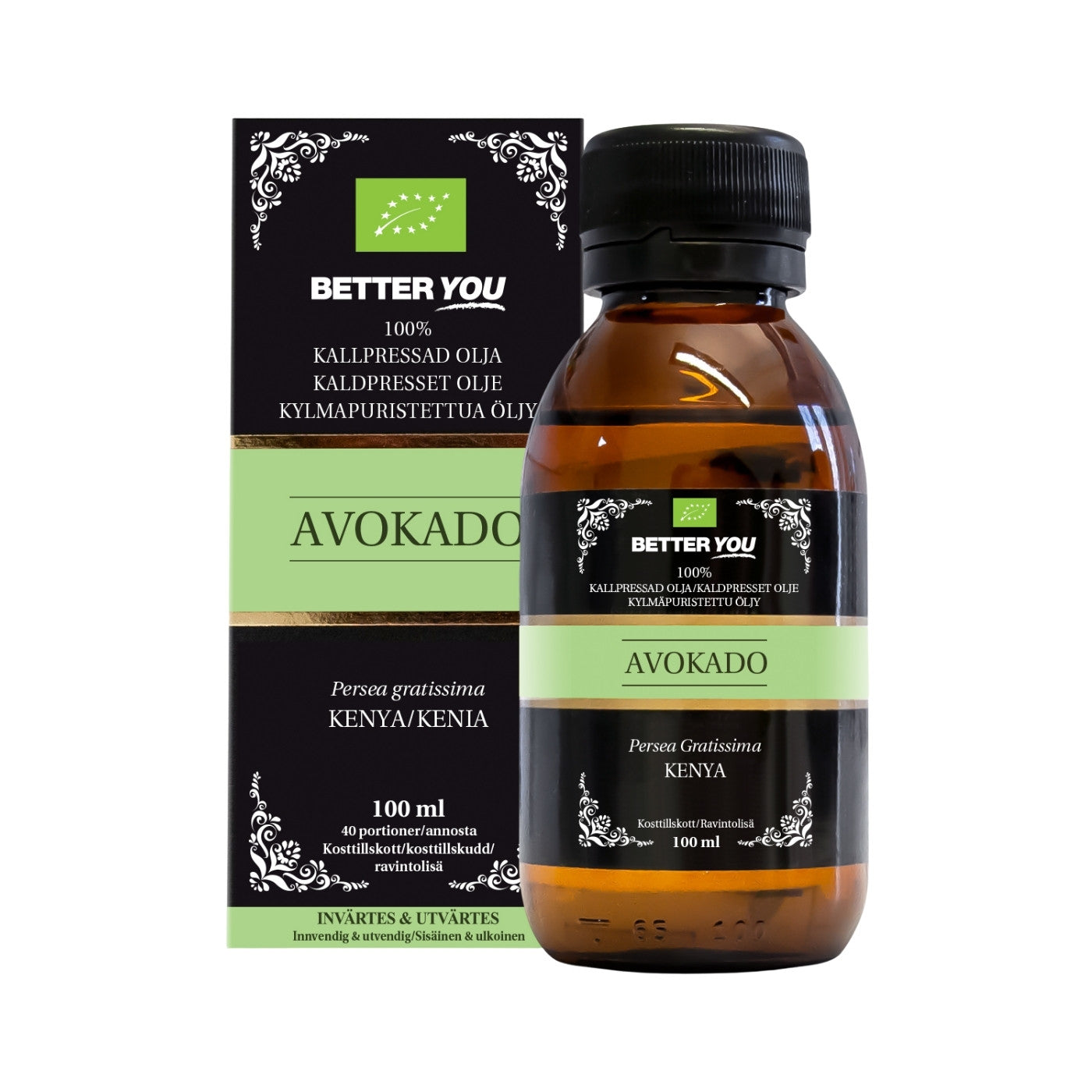 Better You Økologisk Avokadoolje, 100 ml