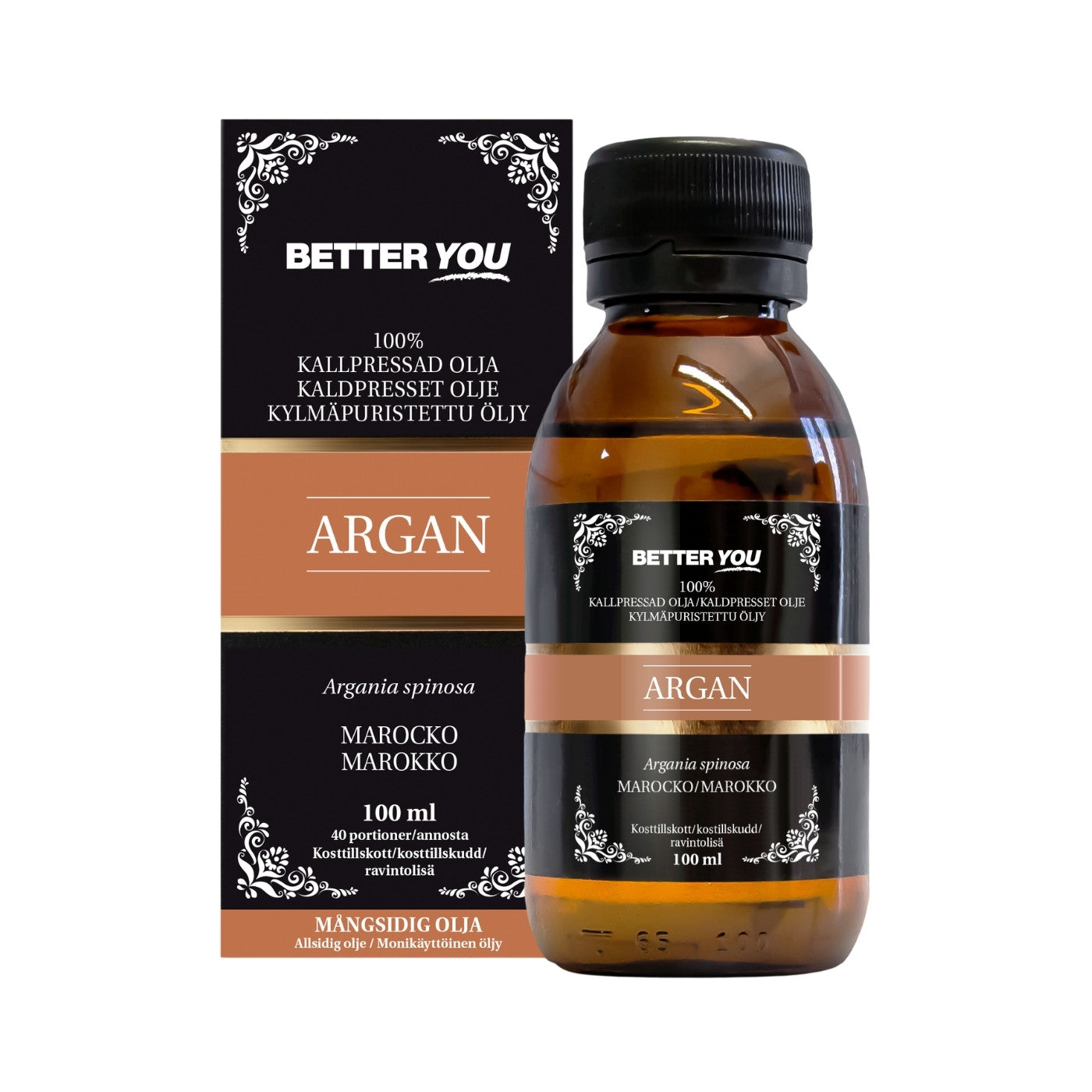 Better You Økologisk Arganolje, 100 ml