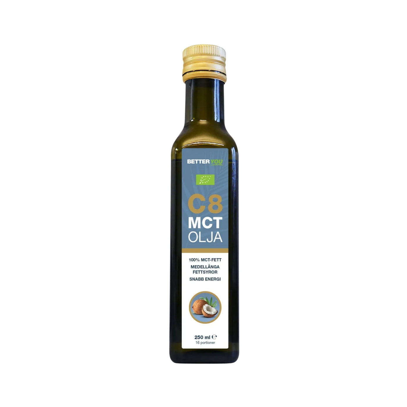 Better You C8 MCT Olje, 250ml økologisk