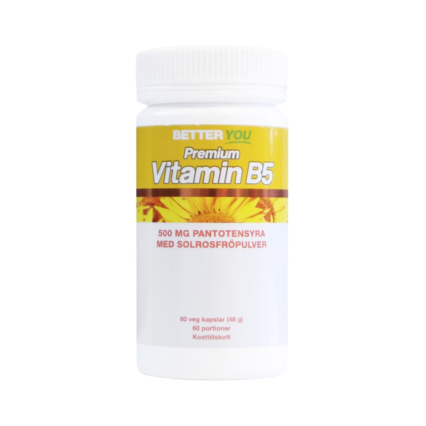 Better You Premium Vitamin B5, 60 kapsler