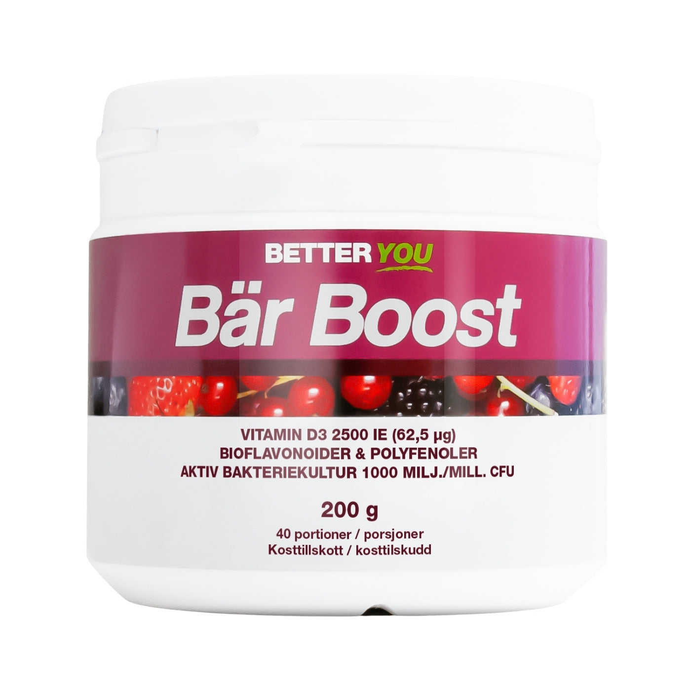 Better You Bær Boost, 200 gram