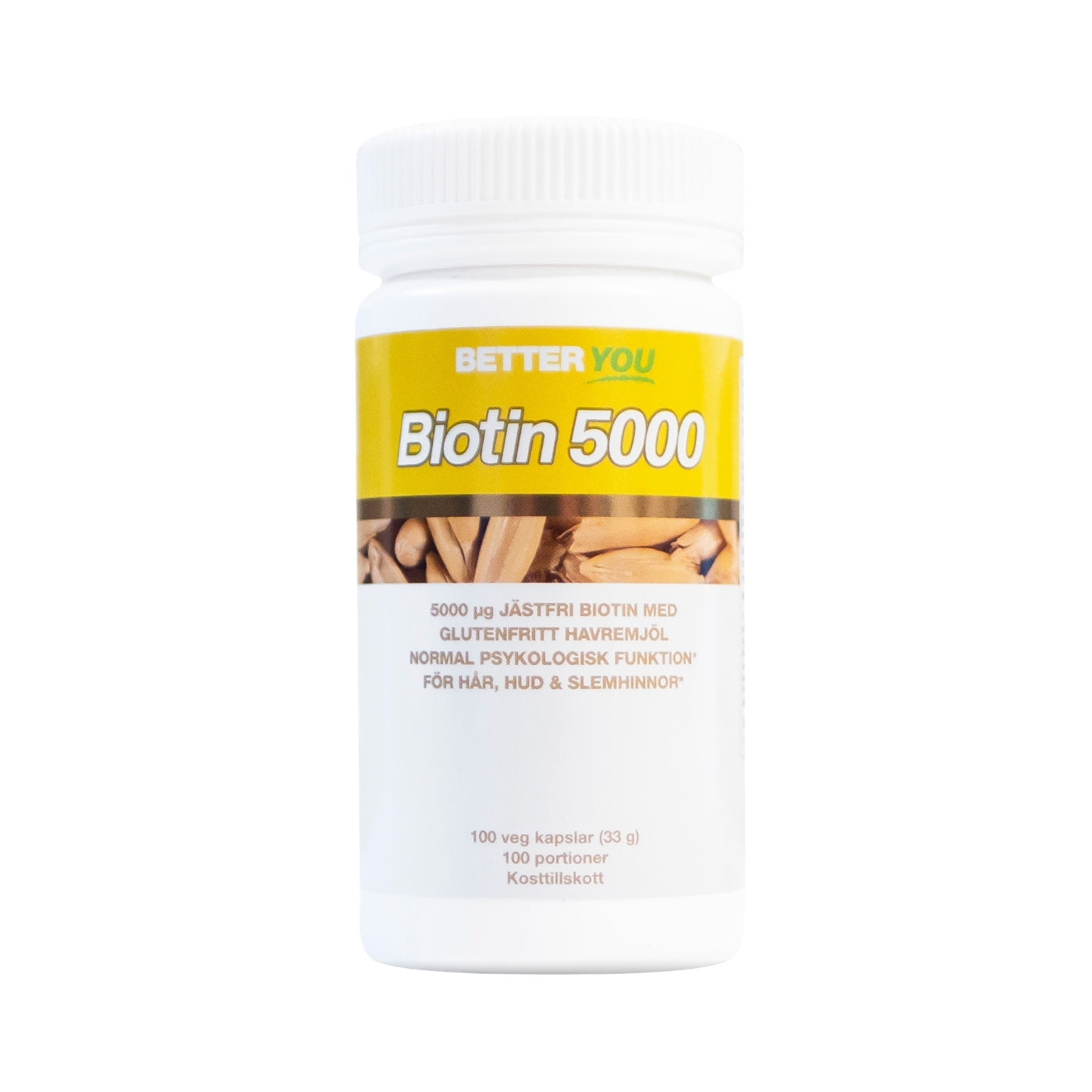 Better You Premium Vitamin Biotin, 100 kapsler