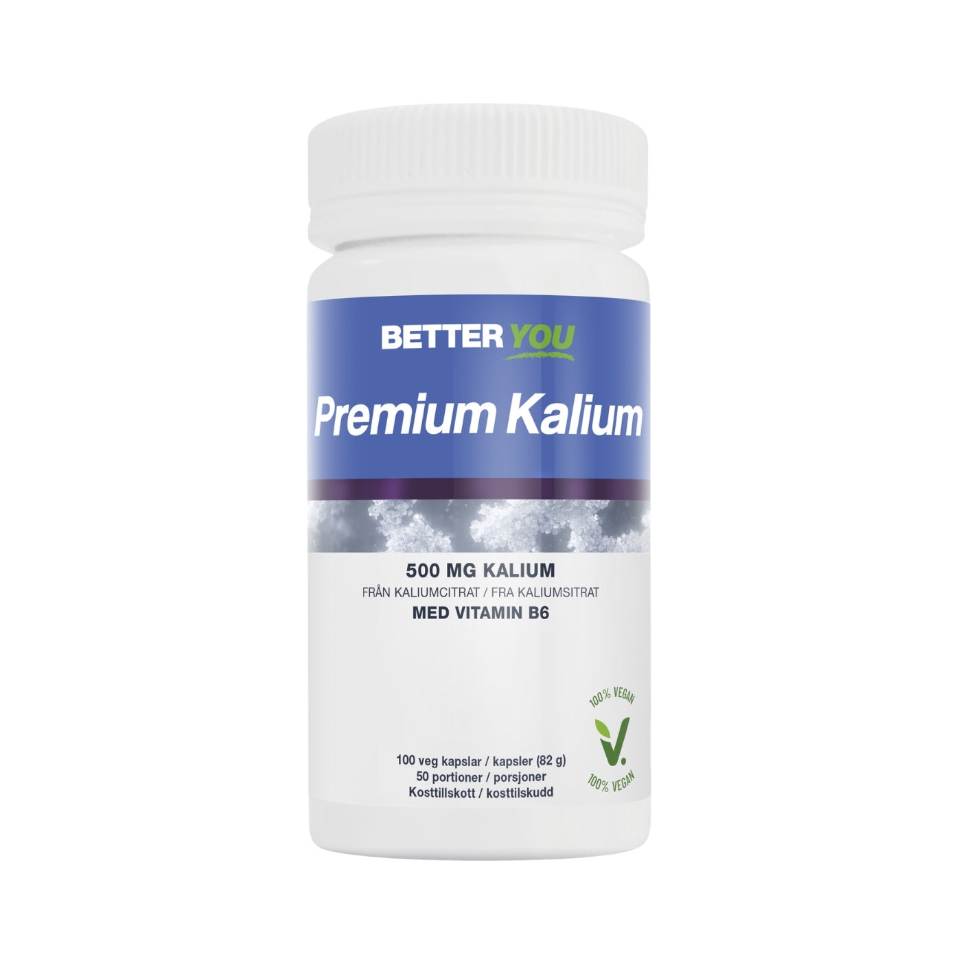 Better You Premium Kalium, 100 kapsler