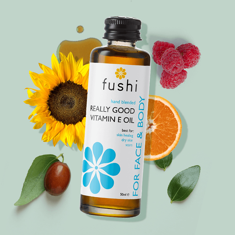 Fushi Vitamin E Oil - Organic & Cold-Pressed