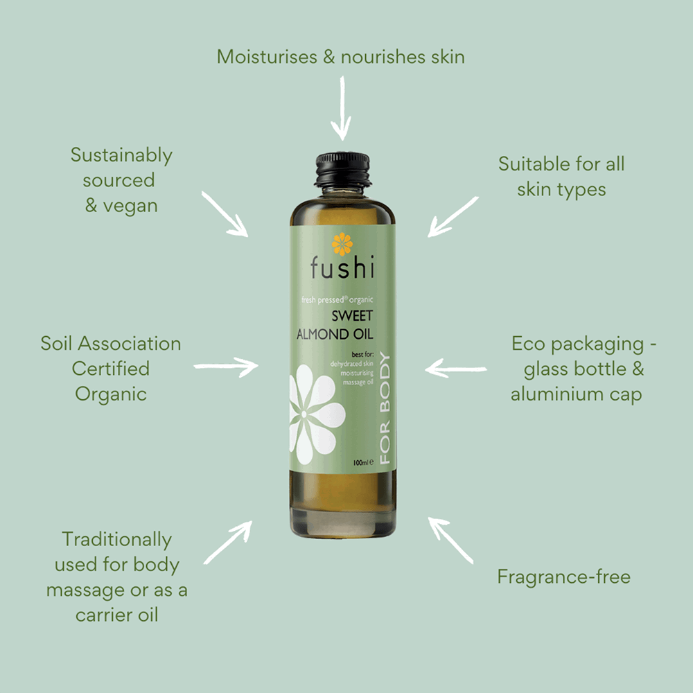 Fushi Almond Oil - Organic & Cold-Pressed