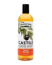 Flytande tvål från Vermont Soap - Apelsin