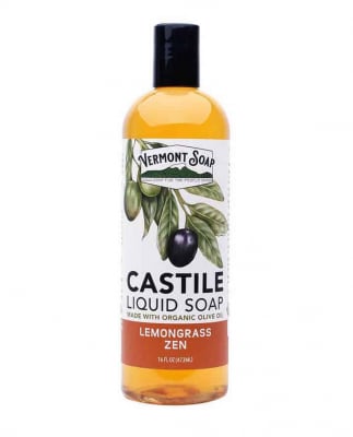 Flytande tvål från Vermont Soap - Citrongräs