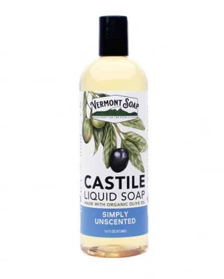 Flytande tvål från Vermont Soap - Utan doft