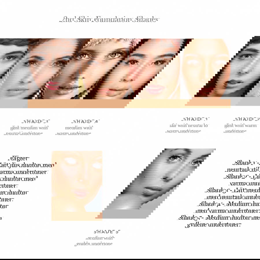 2nd Skin Foundation Shade 5