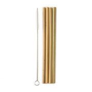 Humble Brush Bamboo Straws 4 pcs