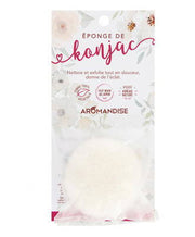Konjac Sponge från Japan - vit