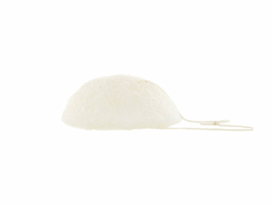 Konjac Sponge from Japan - white