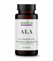 Närokällan ALA / Alpha-Lipoic Acid, 60 capsules
