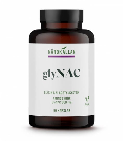 Närokällan glyNAC / Glycine & NAC, 90 capsules