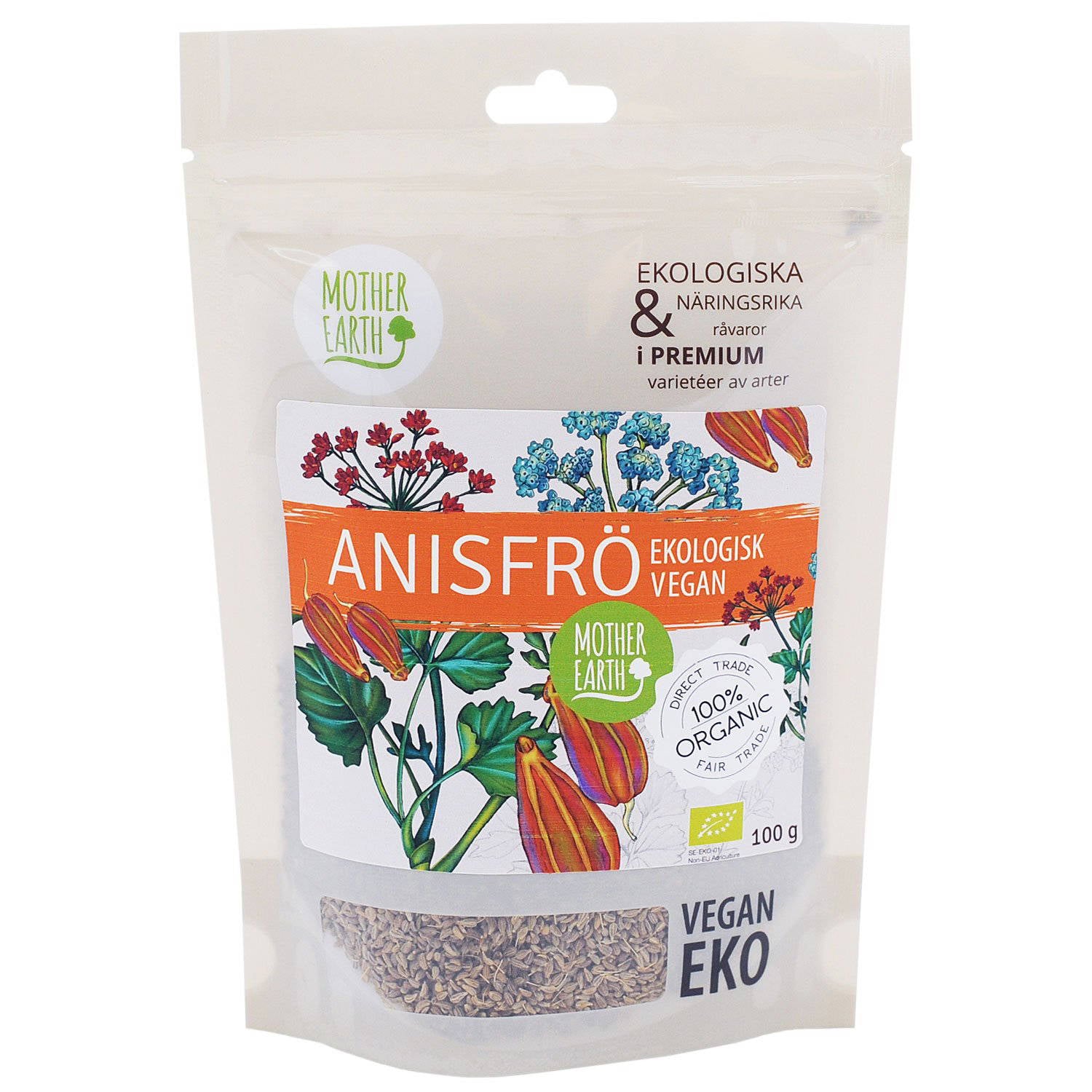 Organic Anise Seed 100 grams